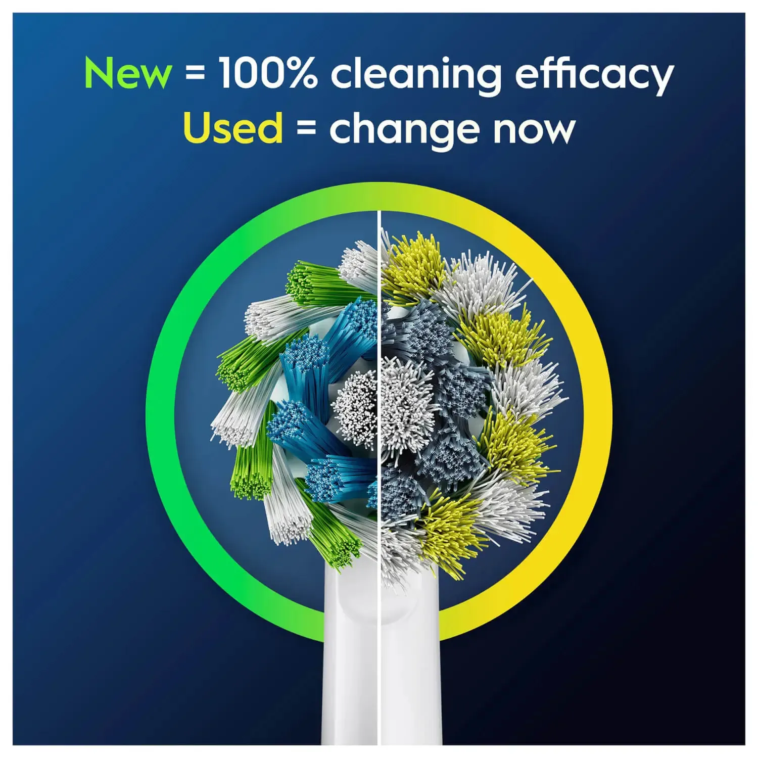 Oral-B CrossAction - brush head, 12pcs