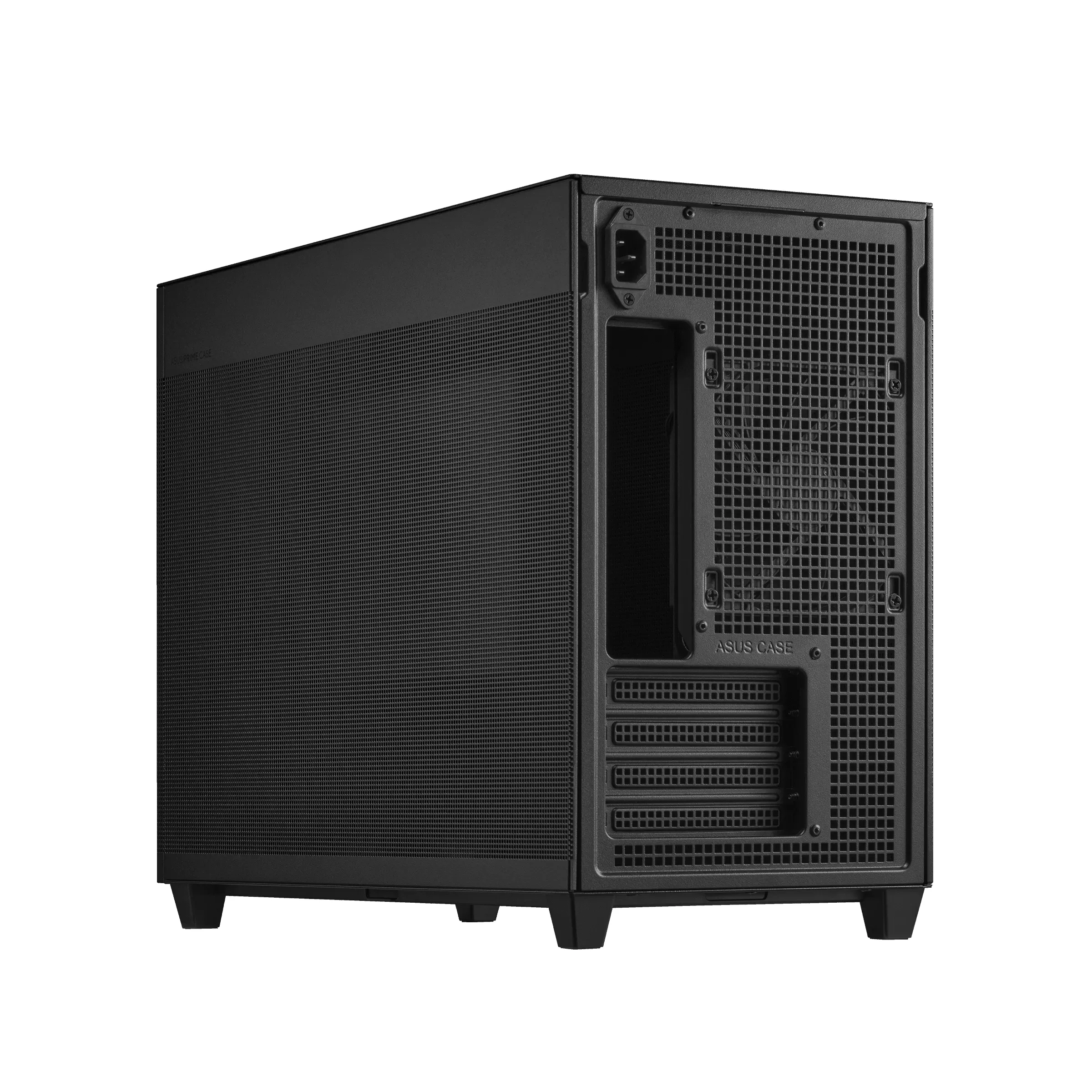 Asus AP201 ASUS PRIME CASE TG - Mini-tornikotelo, Musta