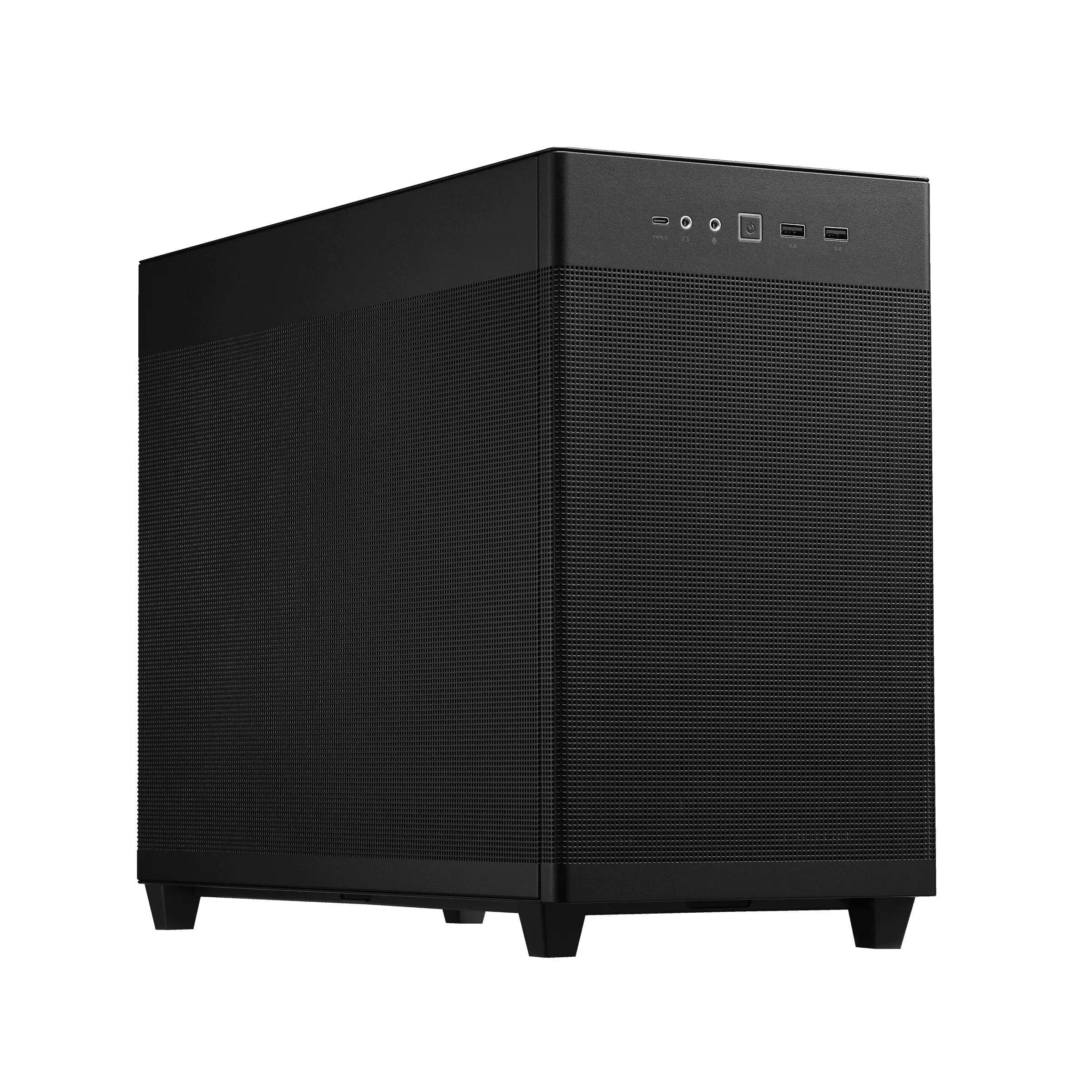 Asus AP201 ASUS PRIME CASE TG - Mini-tornikotelo, Musta