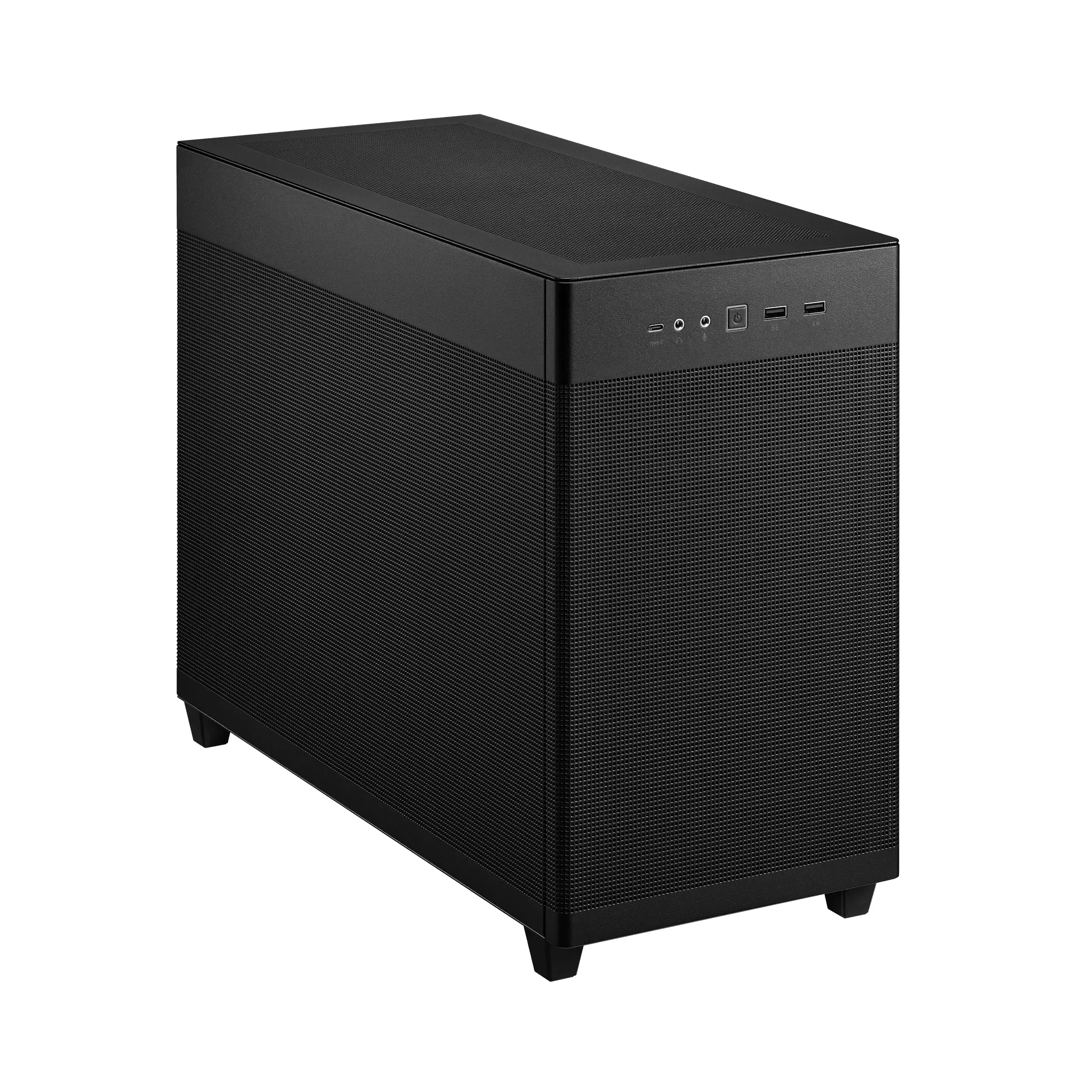 Asus AP201 ASUS PRIME CASE TG - Mini-tornikotelo, Musta