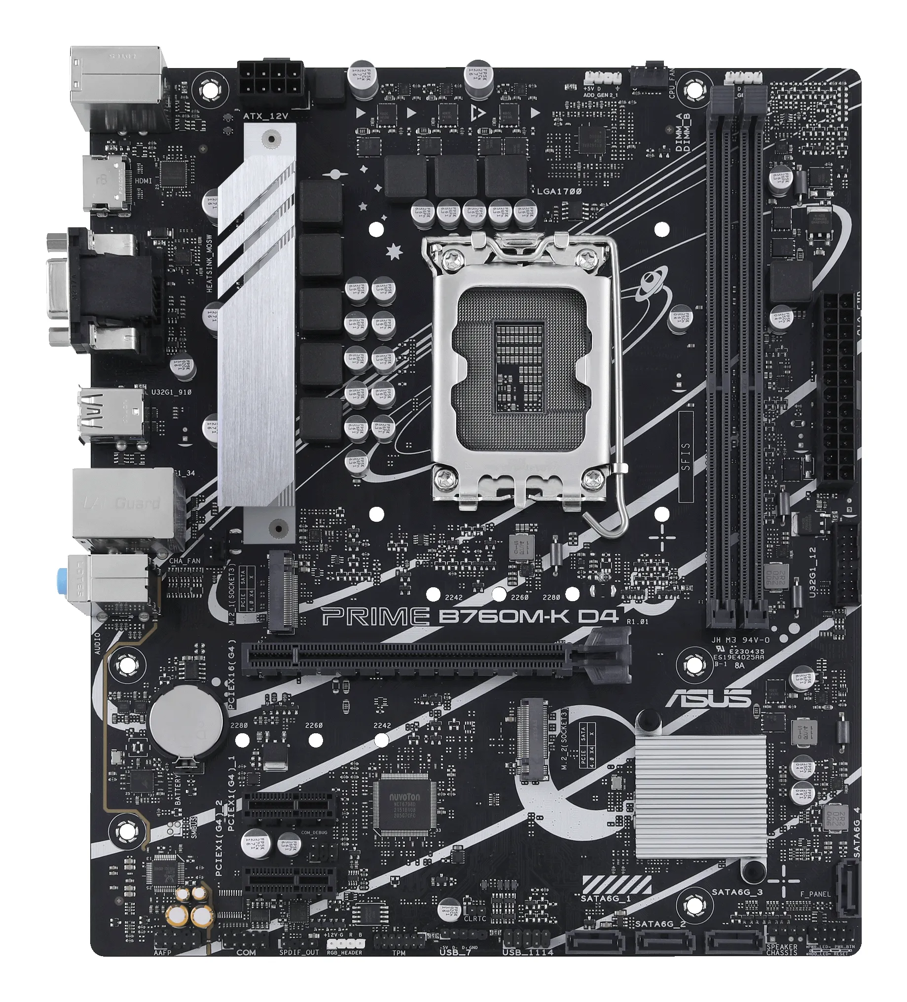 Asus PRIME B760M-K DDR4 mATX - motherboard