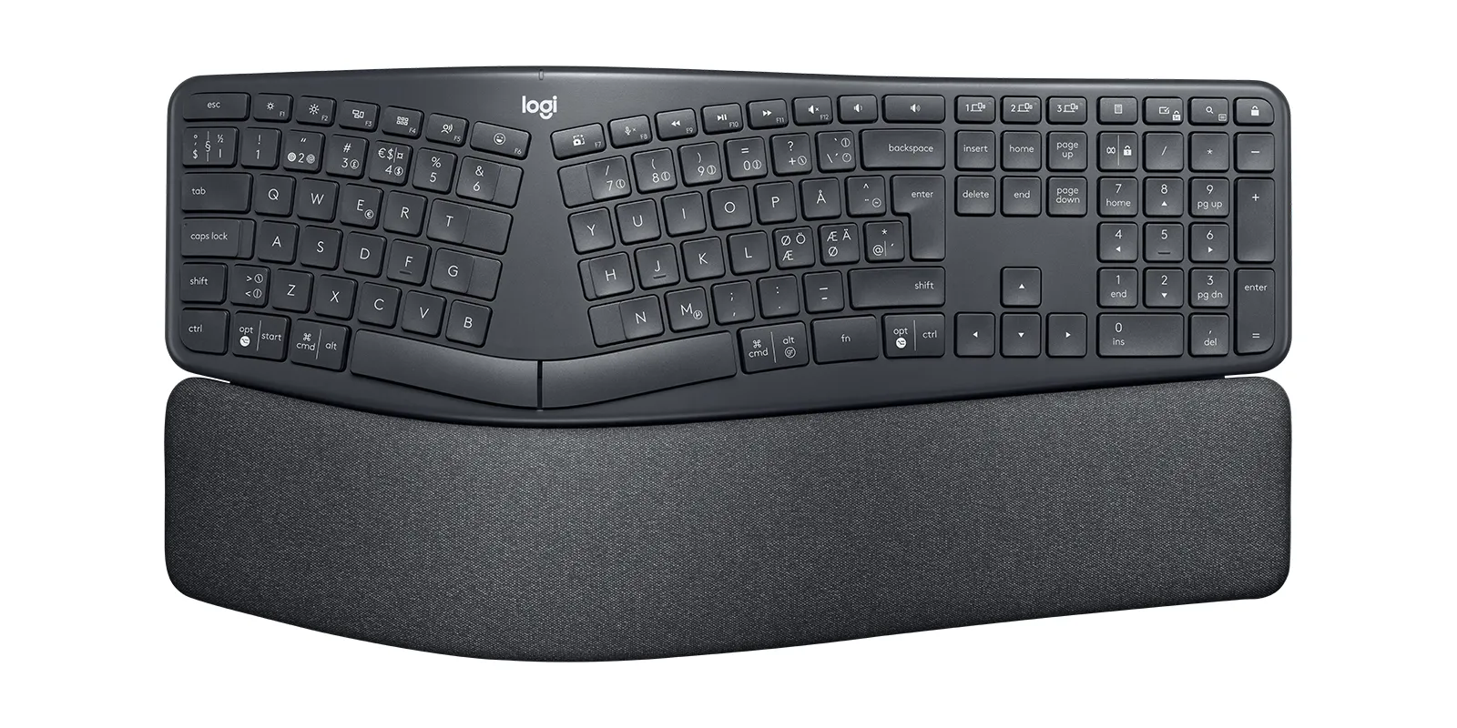 Logitech ERGO K860 Business - wireless ergonomic keyboard, black