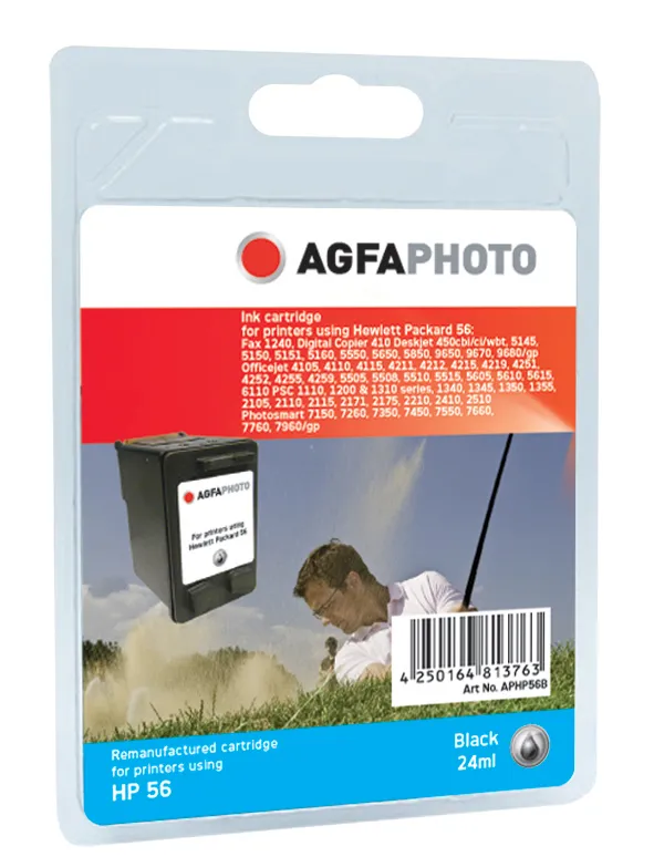 AgfaPhoto APHP56B -mustekasetti, musta