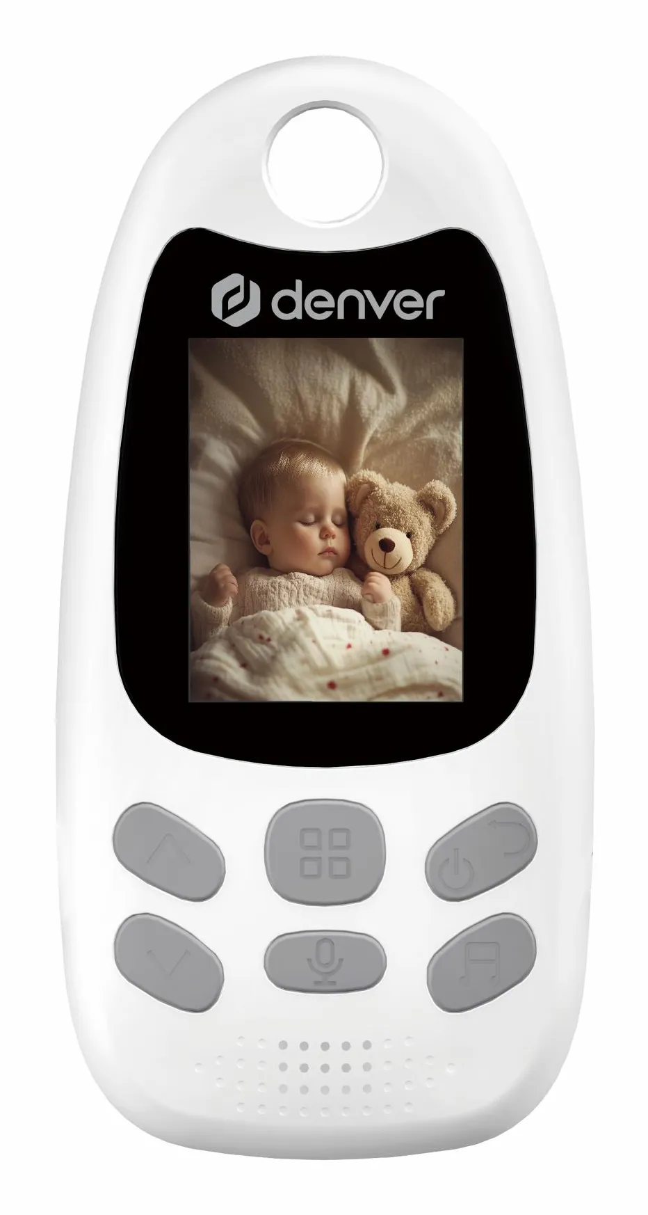 Denver BC-250 Baby Monitor with Camera, White