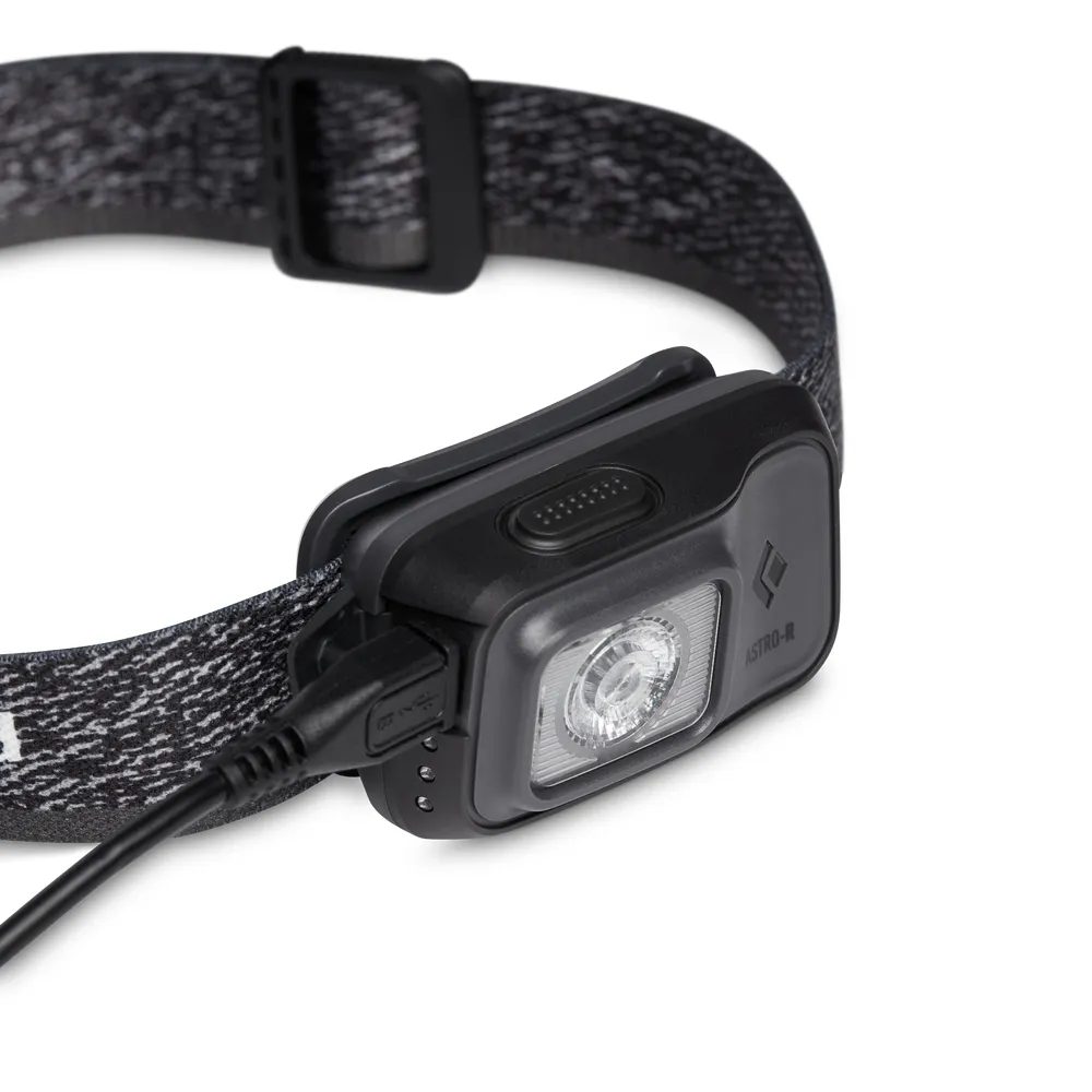 Black Diamond headlamp Astro 300-R, LED light (grey)