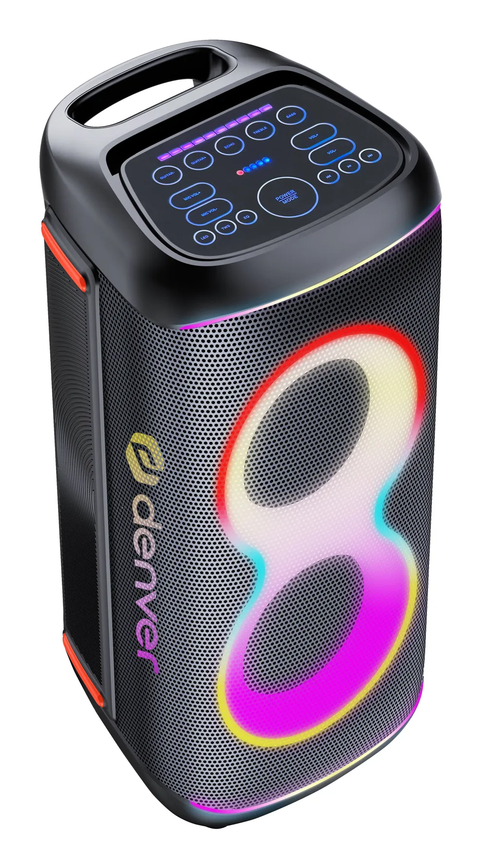 DENVER BPS-370 langallinen, Bluetooth bilekaiutin, musta