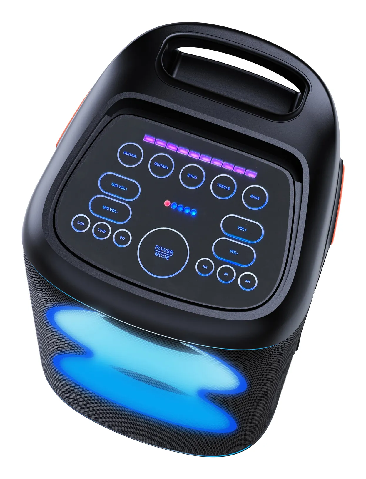 DENVER BPS-370 langallinen, Bluetooth bilekaiutin, musta