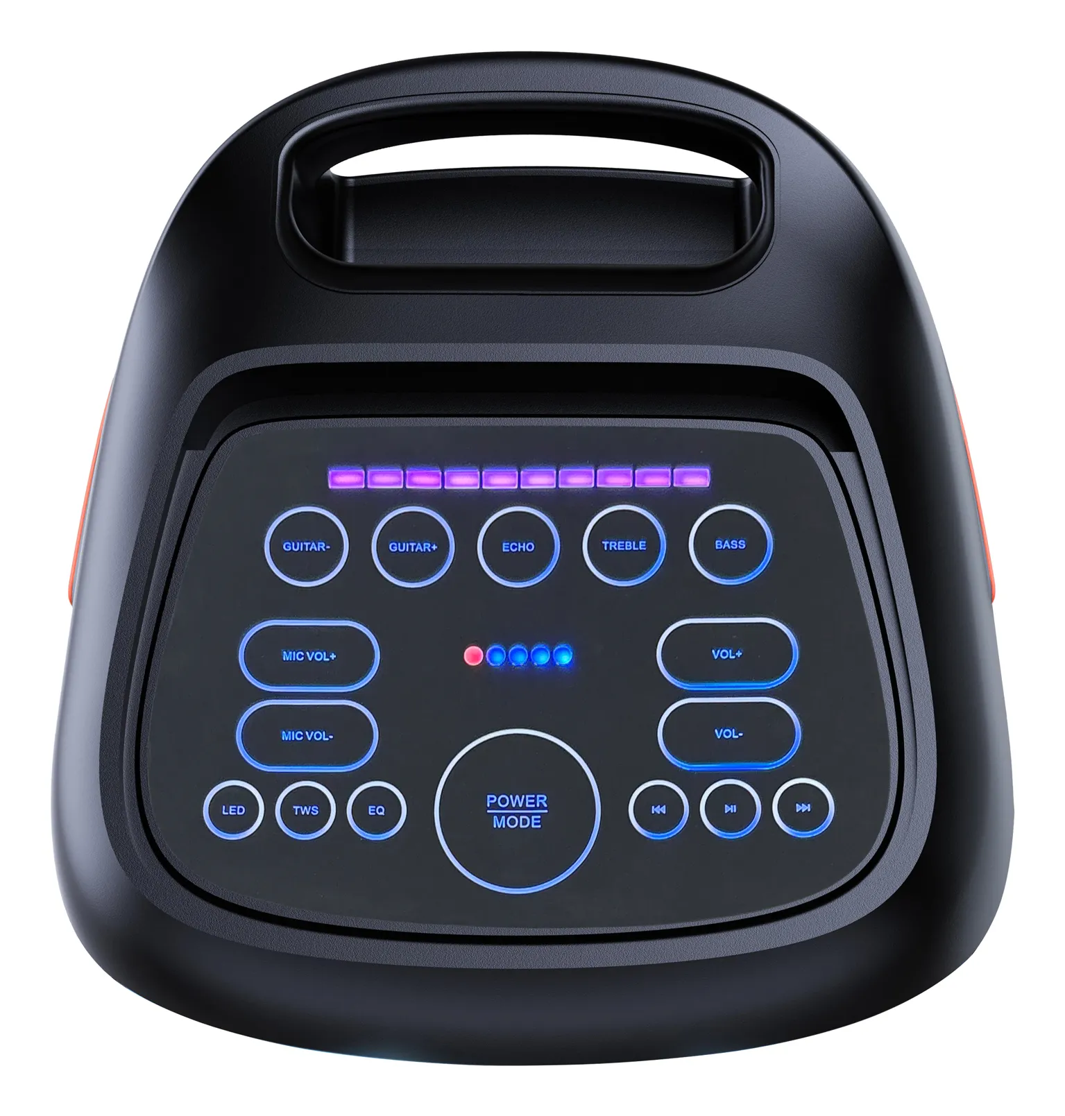 DENVER BPS-370 langallinen, Bluetooth bilekaiutin, musta