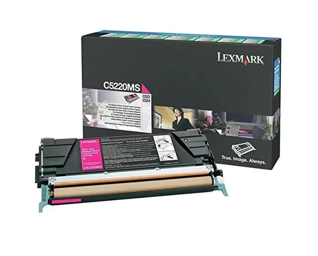 Lexmark C5220MS -laserv&auml;rikasetti, magenta