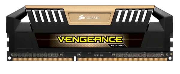 Corsair 16GB (2x8GB) Vengeance Pro Series, DDR3 2400MHz - guld