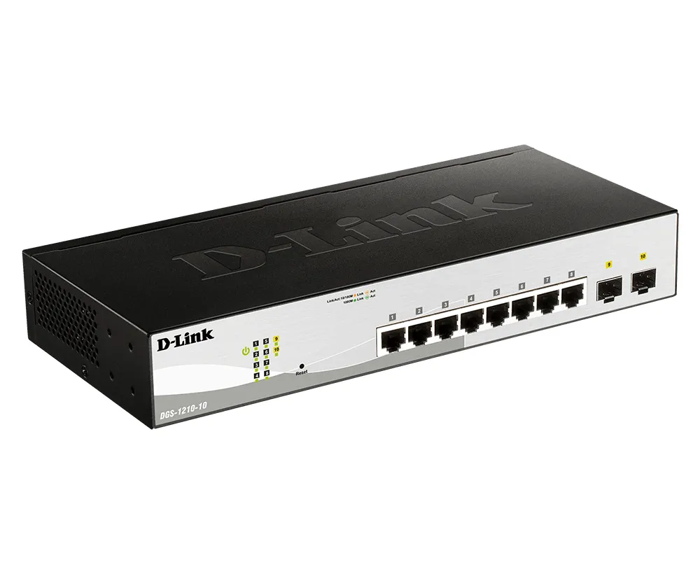 D-Link 8-port 10/100/1000 Gigabit Smart Switch