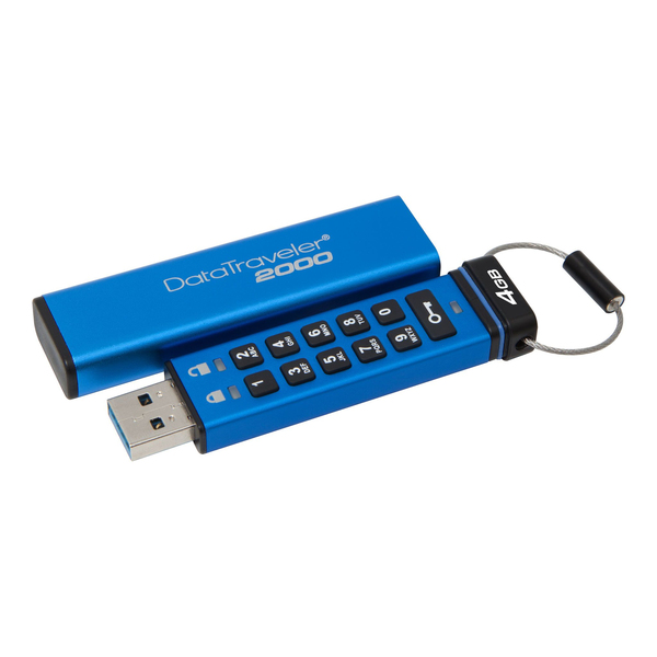 Kingston 128GB DataTraveler DT2000 USB 3.2 Gen 2 (3.1 Gen 2) - memory stick, Blue