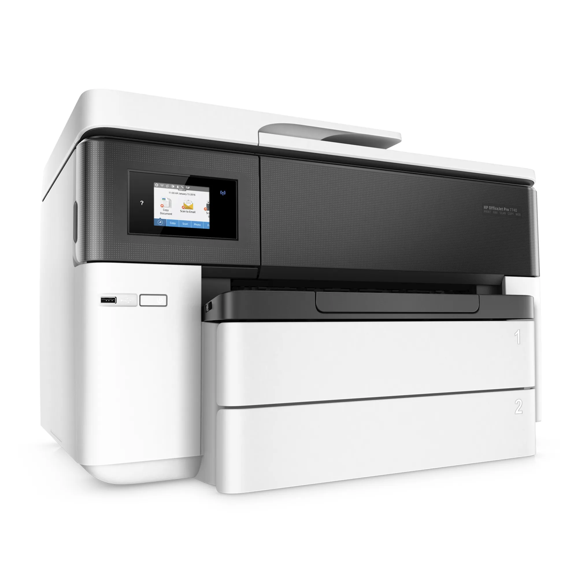HP Officejet Pro 7740 All-in-One  Duplex, LAN/Wi-Fi, A3 - colour Inkjet printer