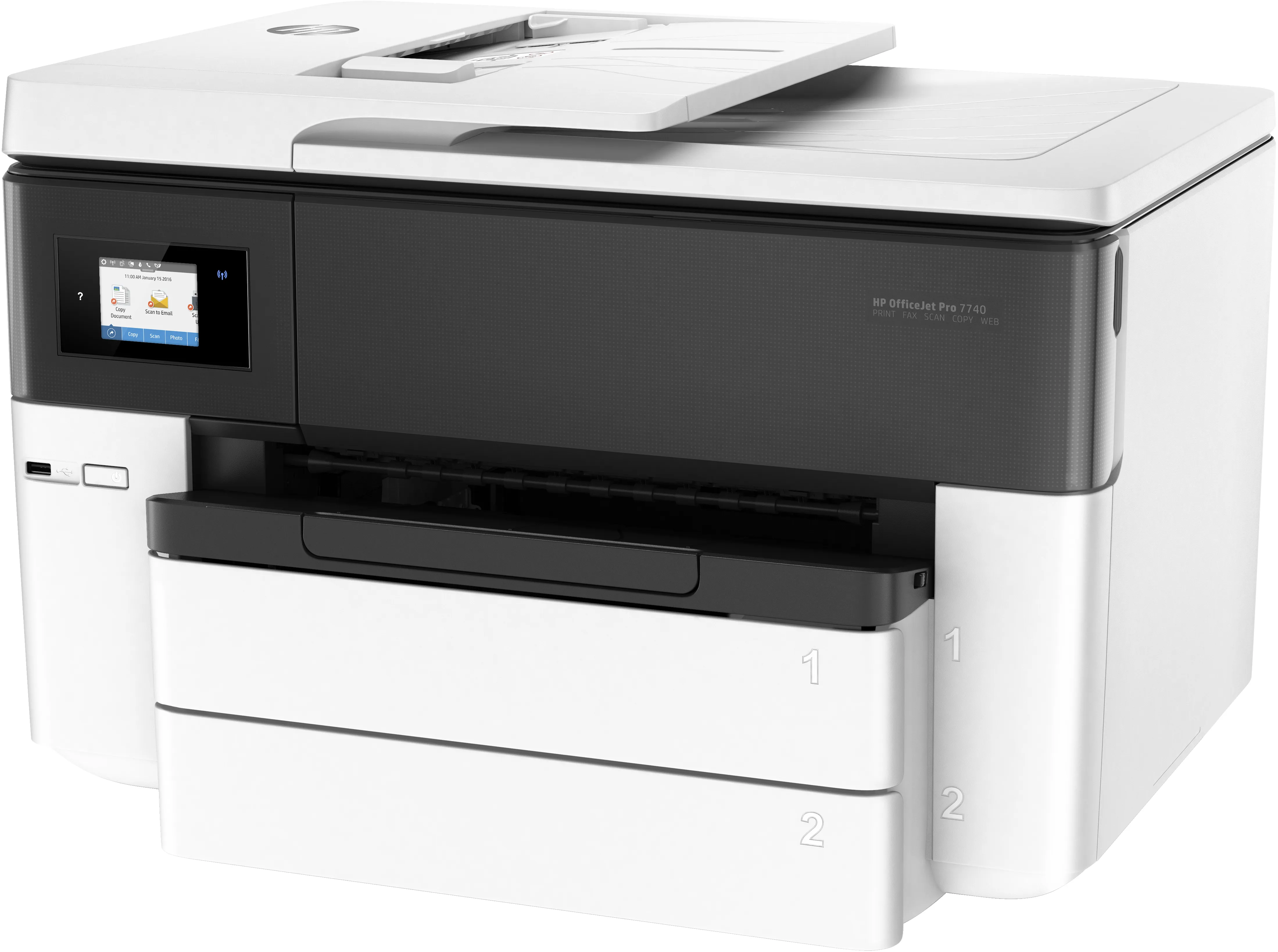 HP Officejet Pro 7740 All-in-One  Duplex, LAN/Wi-Fi, A3 - colour Inkjet printer