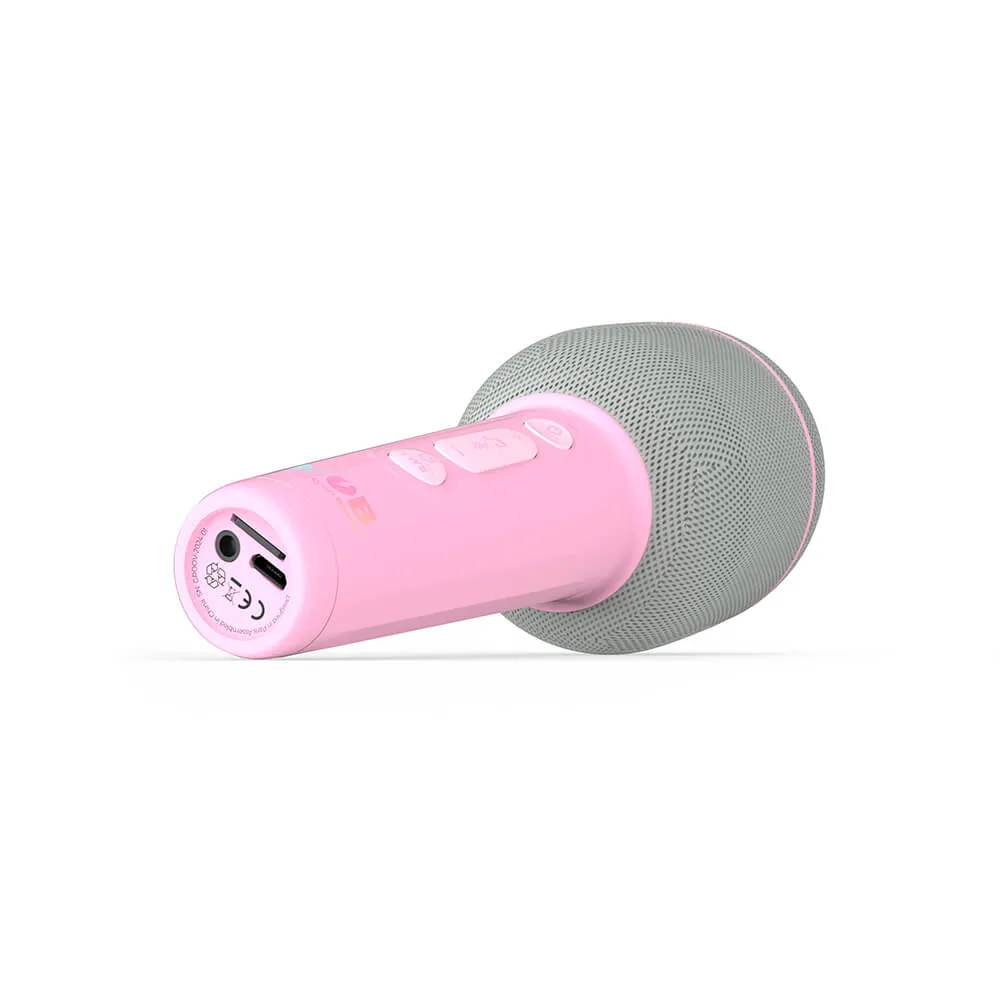 MOB Karaoke MIC Groovy Marshmallow - microphone with speaker, Pink