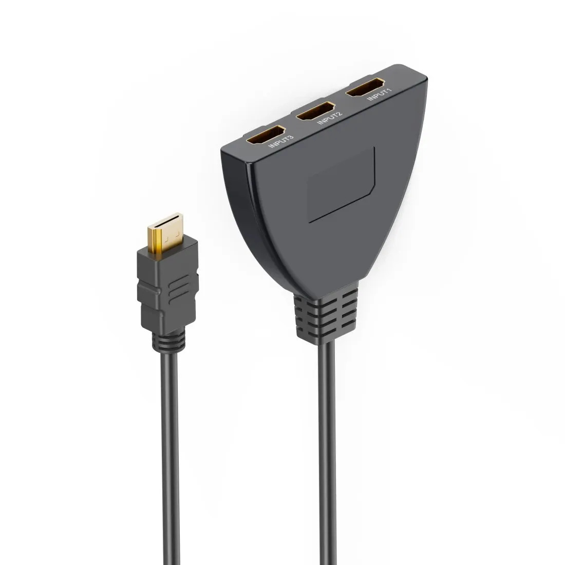 Hama HA-00205101 - HDMI-kaapeli / -adapteri, Musta