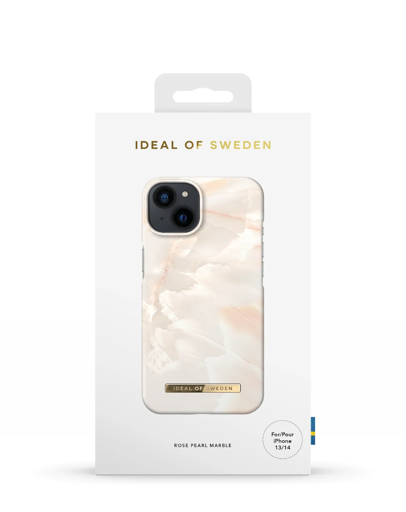iDeal of Sweden Fashion Case, iPhone 14 - Case, Rose Pearl Marble
