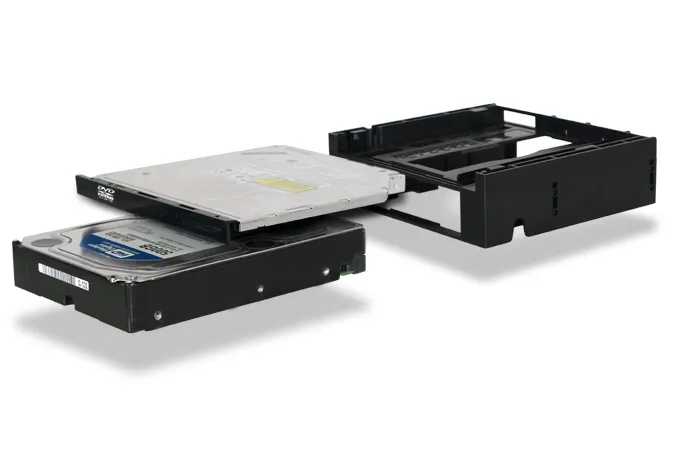 ICY DOCK 2x 2.5" + 1x Slim-ODD in 1x 5.25" external bracket black
