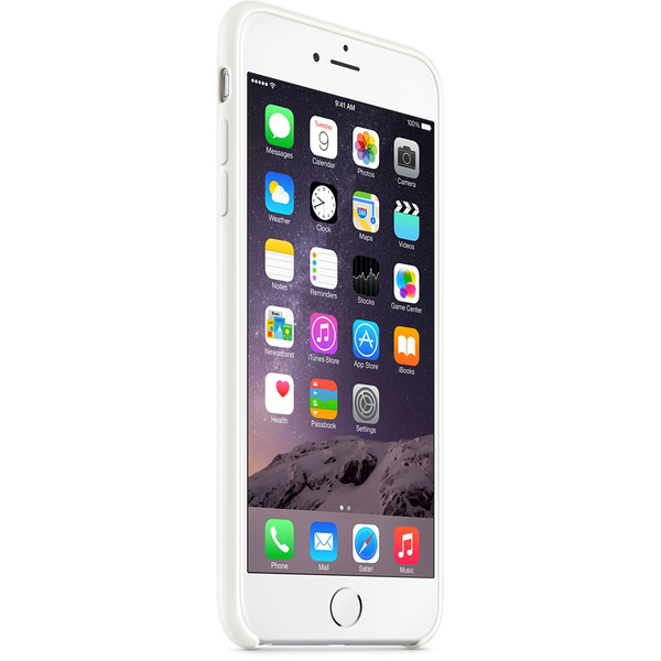 Apple iPhone 6 Plus/6s Plus - silikonskal, Vit