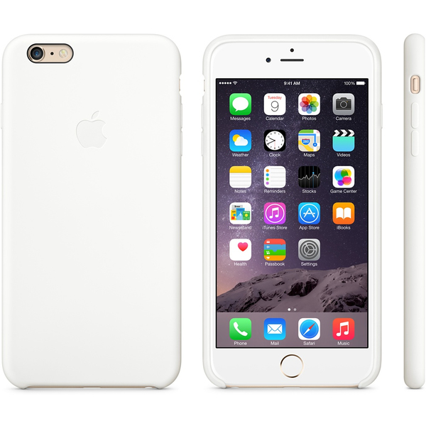 Apple iPhone 6 Plus/6s Plus - Silicone Case, White