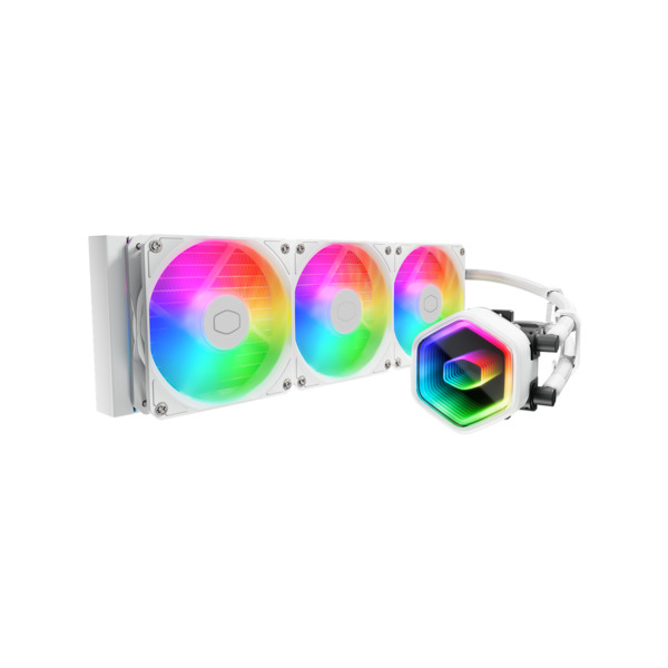 Cooler Master ML360L Core II ARGB - liquid cooler, white edition