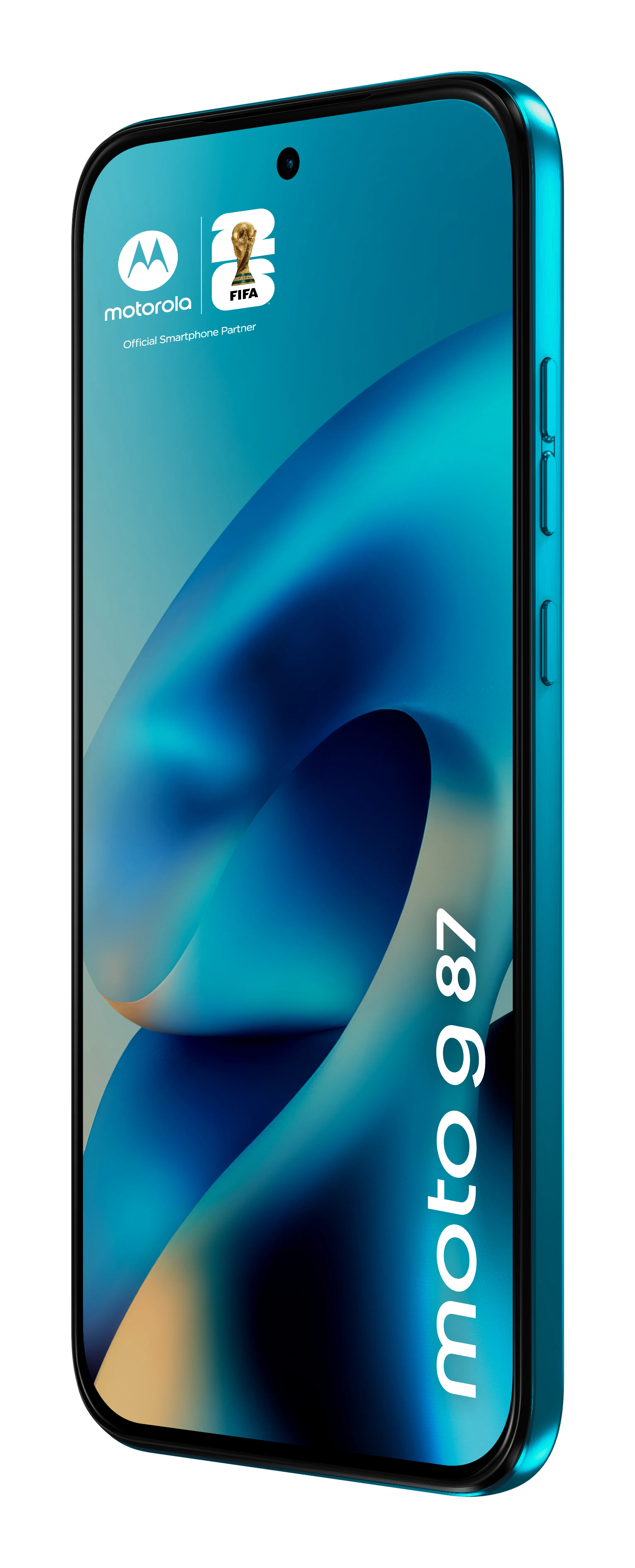 Motorola Moto G87 8/256 Gt -puhelin, PANTONE Blue Atoll