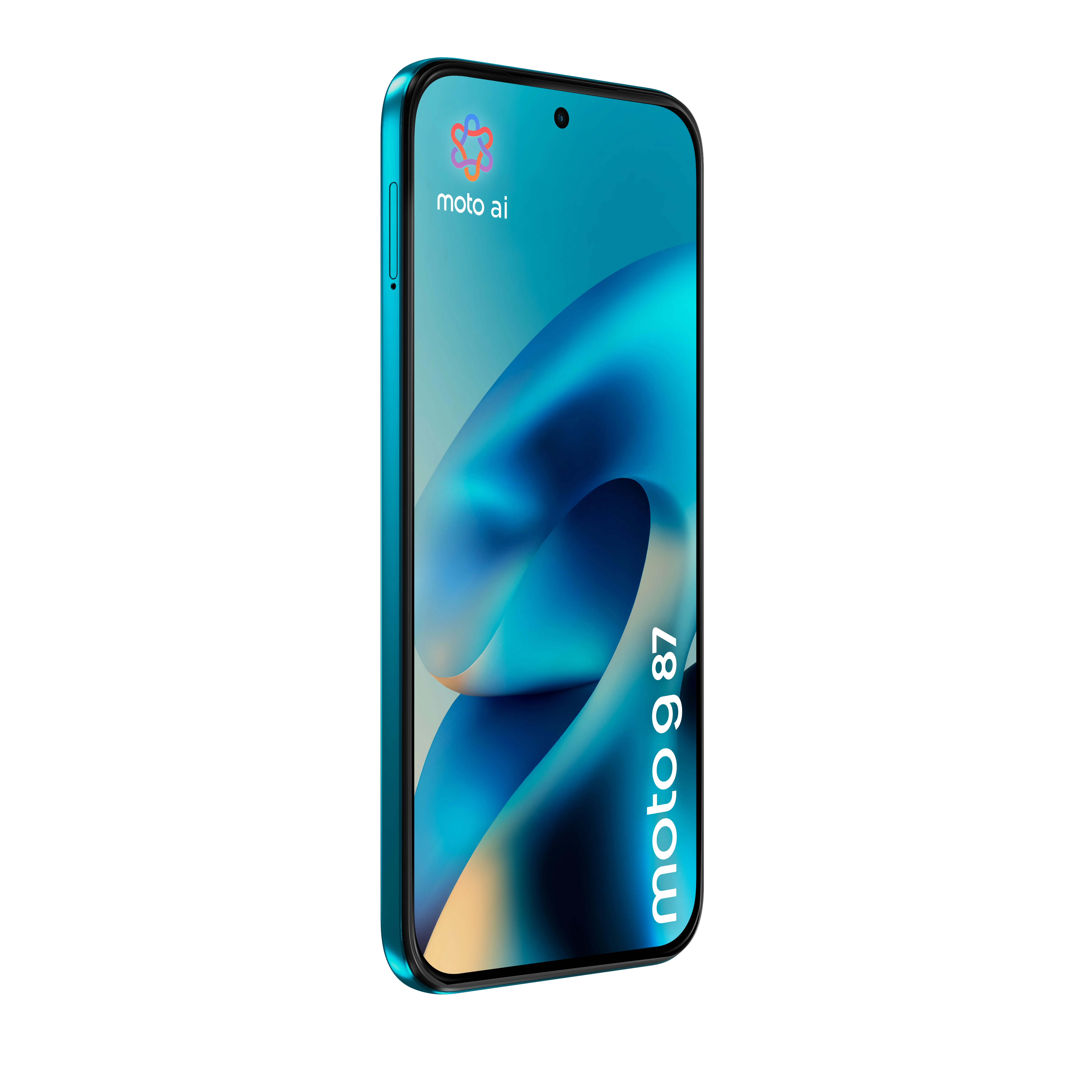 Motorola Moto G87 8/256 Gt -puhelin, PANTONE Blue Atoll