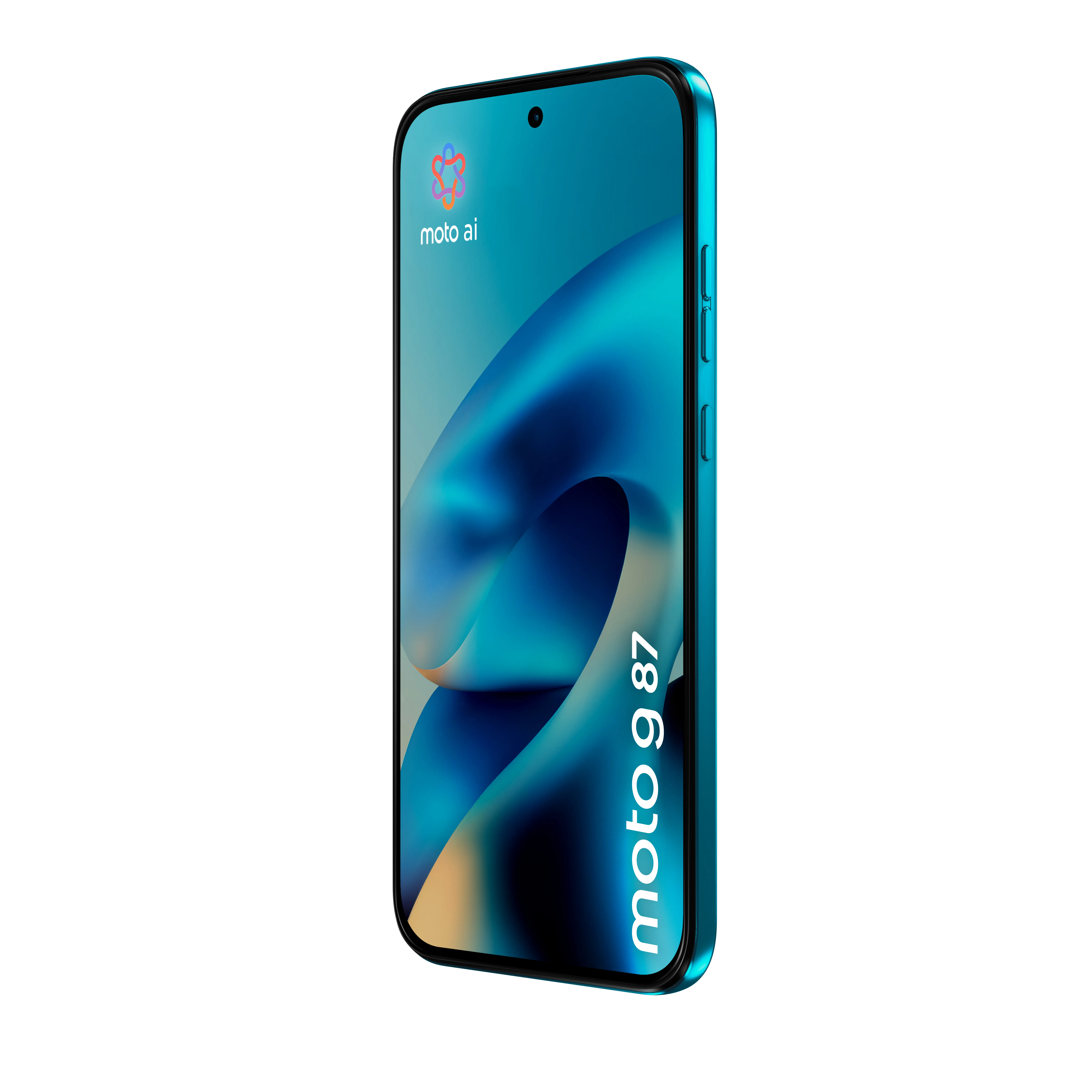 Motorola Moto G87 8/256 Gt -puhelin, PANTONE Blue Atoll