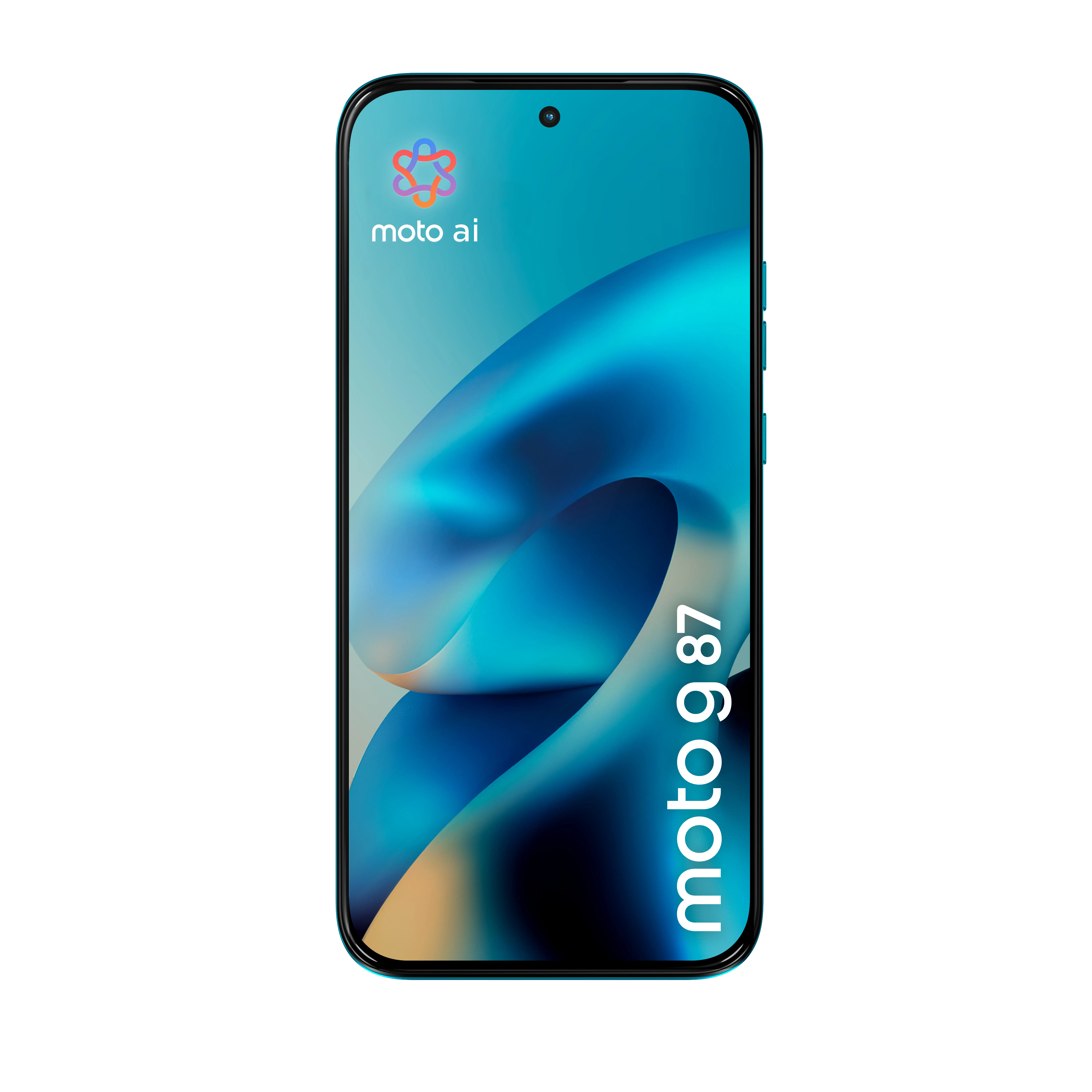 Motorola Moto G87 8/256 Gt -puhelin, PANTONE Blue Atoll