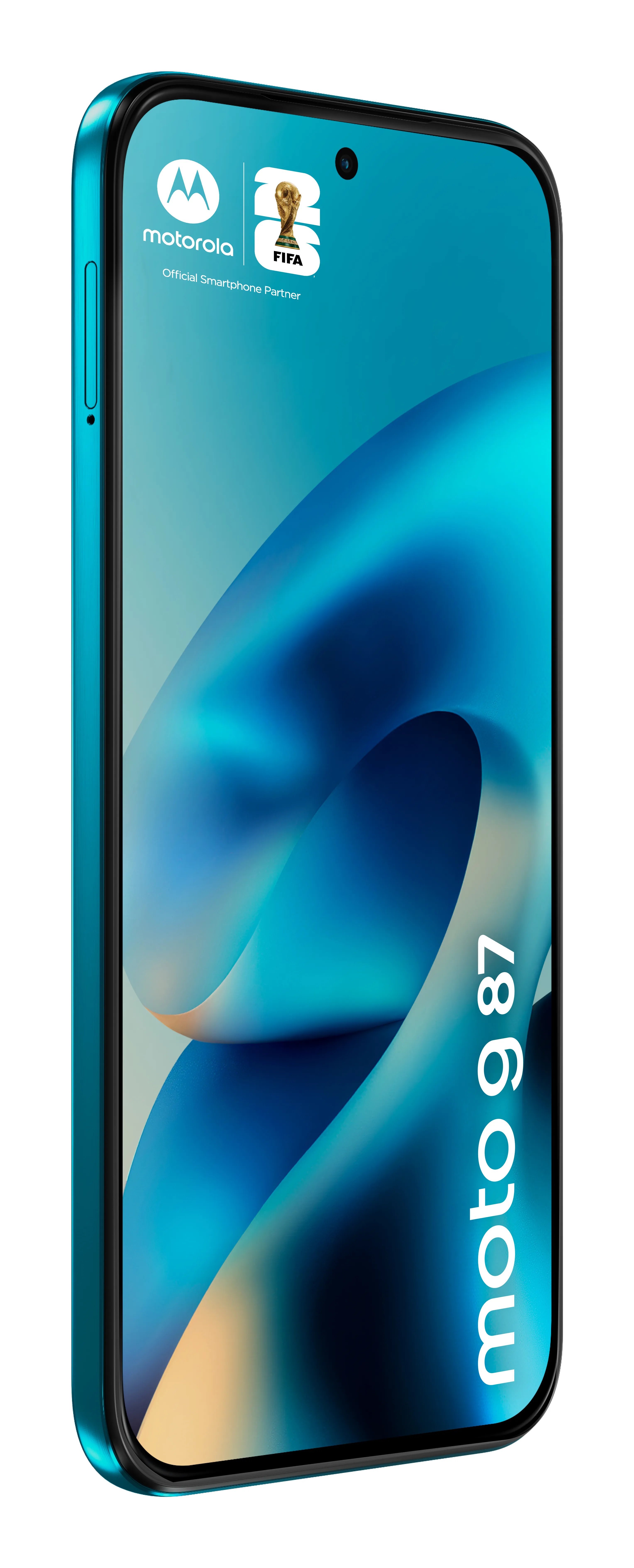 Motorola Moto G87 8/256 Gt -puhelin, PANTONE Blue Atoll