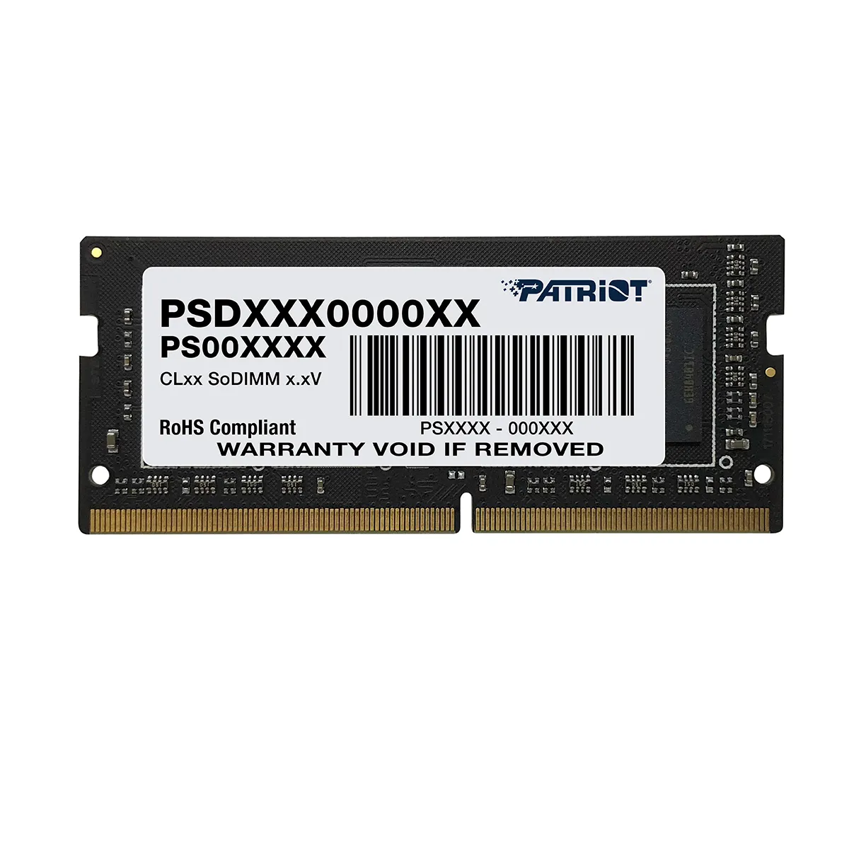 Patriot Signature Line SO-DIMM 8 GB (1 x 8 GB) DDR4 3200 MHz, CL22 minne