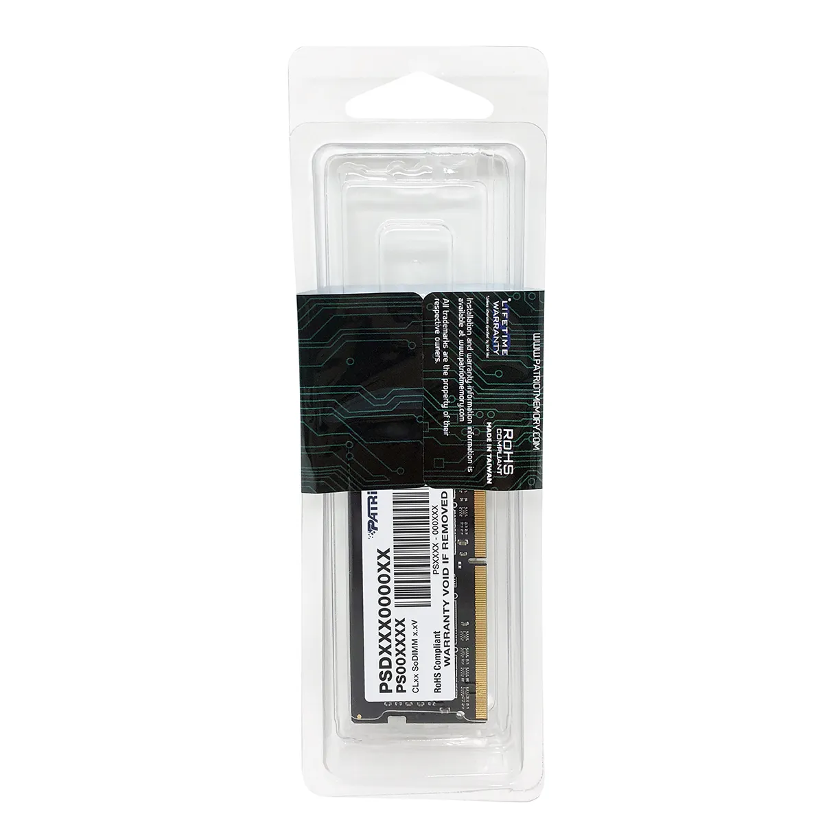 Patriot Signature Line SO-DIMM 8 GB (1 x 8 GB) DDR4 3200 MHz, CL22 minne