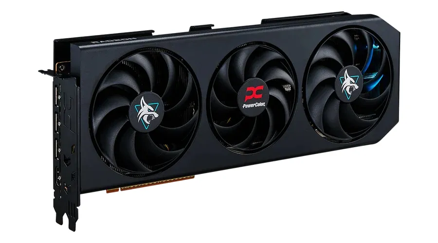 PowerColor Radeon RX 9070 GRE Hellhound OC 12 Gt -n&auml;yt&ouml;nohjain