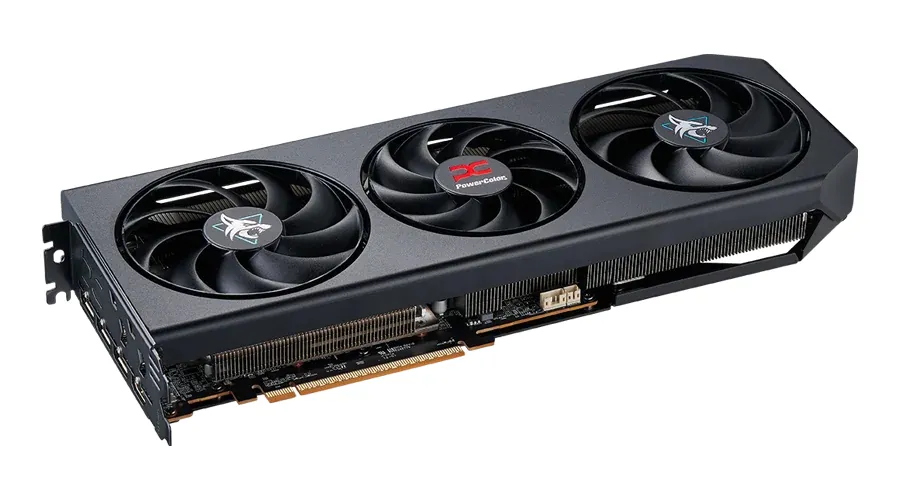 PowerColor Radeon RX 9070 GRE Hellhound OC 12 Gt -n&auml;yt&ouml;nohjain