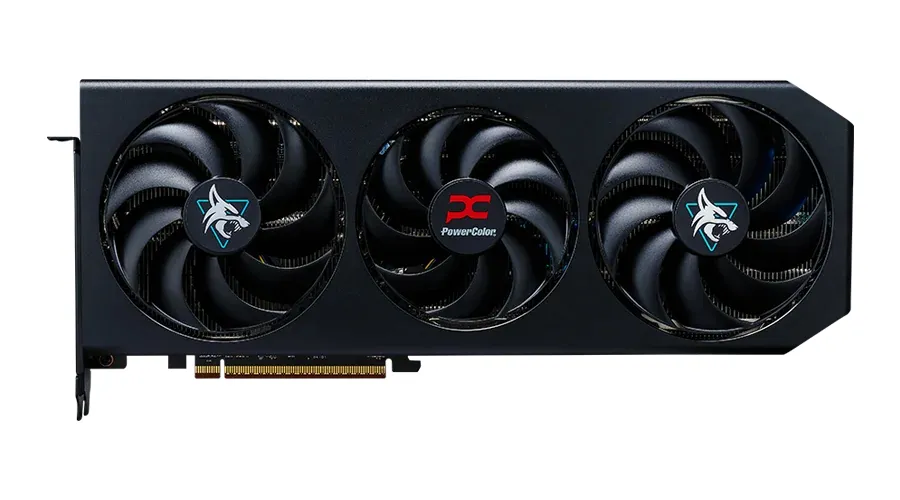 PowerColor Radeon RX 9070 GRE Hellhound OC 12 Gt -n&auml;yt&ouml;nohjain