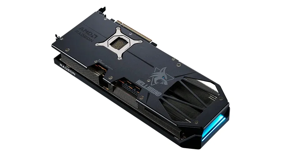 PowerColor Radeon RX 9070 GRE Hellhound OC 12 Gt -n&auml;yt&ouml;nohjain