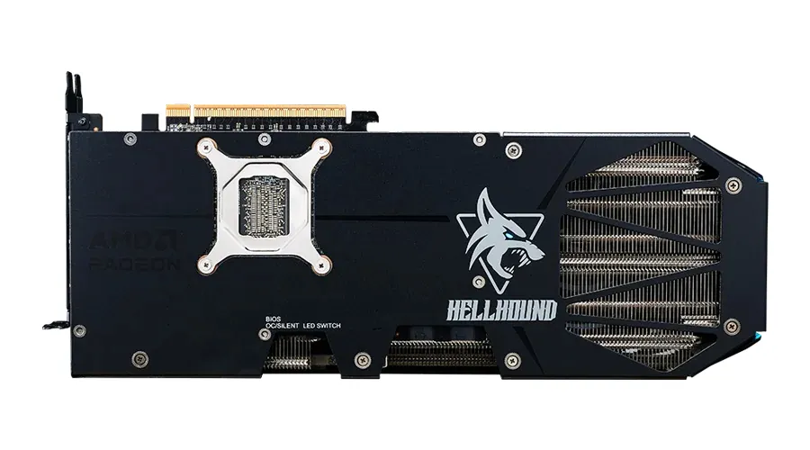 PowerColor Radeon RX 9070 GRE Hellhound OC 12 Gt -n&auml;yt&ouml;nohjain