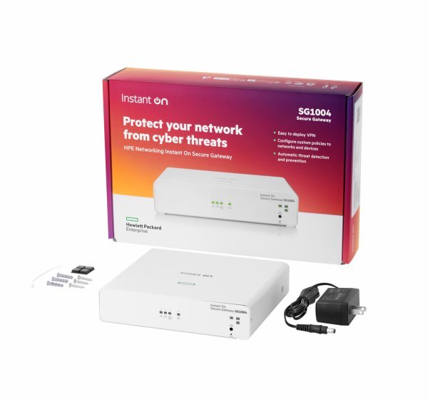 Aruba Networking Instant On SG1004 - tietoturvayhdysk&auml;yt&auml;v&auml;