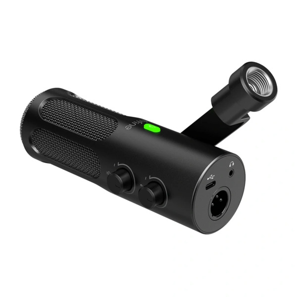 FIFINE AmpliTank Tank3, USB/XLR, dynaaminen -mikrofoni, musta
