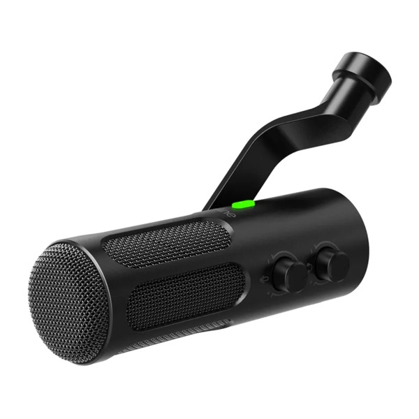 FIFINE AmpliTank Tank3, USB/XLR, dynaaminen -mikrofoni, musta