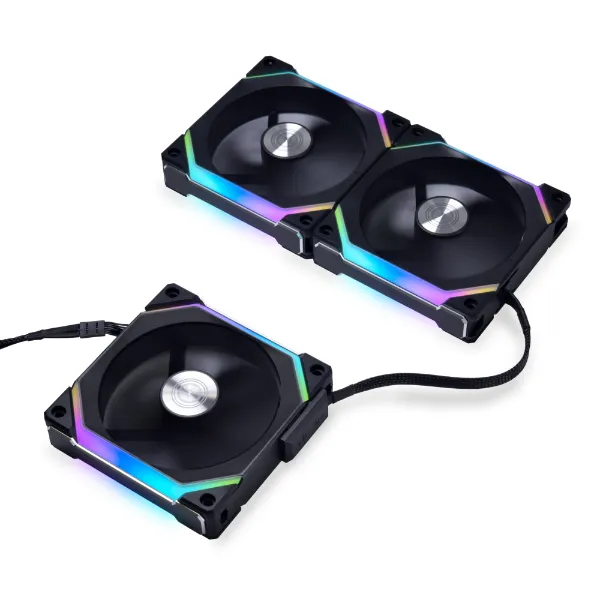 Lian Li UNI FAN SL V2 120 RGB, 120mm - case fan, black, 3 pcs