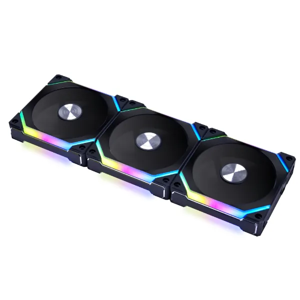 Lian Li UNI FAN SL V2 120 RGB, 120mm - case fan, black, 3 pcs