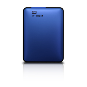 WD My Passport WDBBEP0010BBL - Kiintolevyasema - 1 Tt - ulkoinen - USB 3.0 - sininen