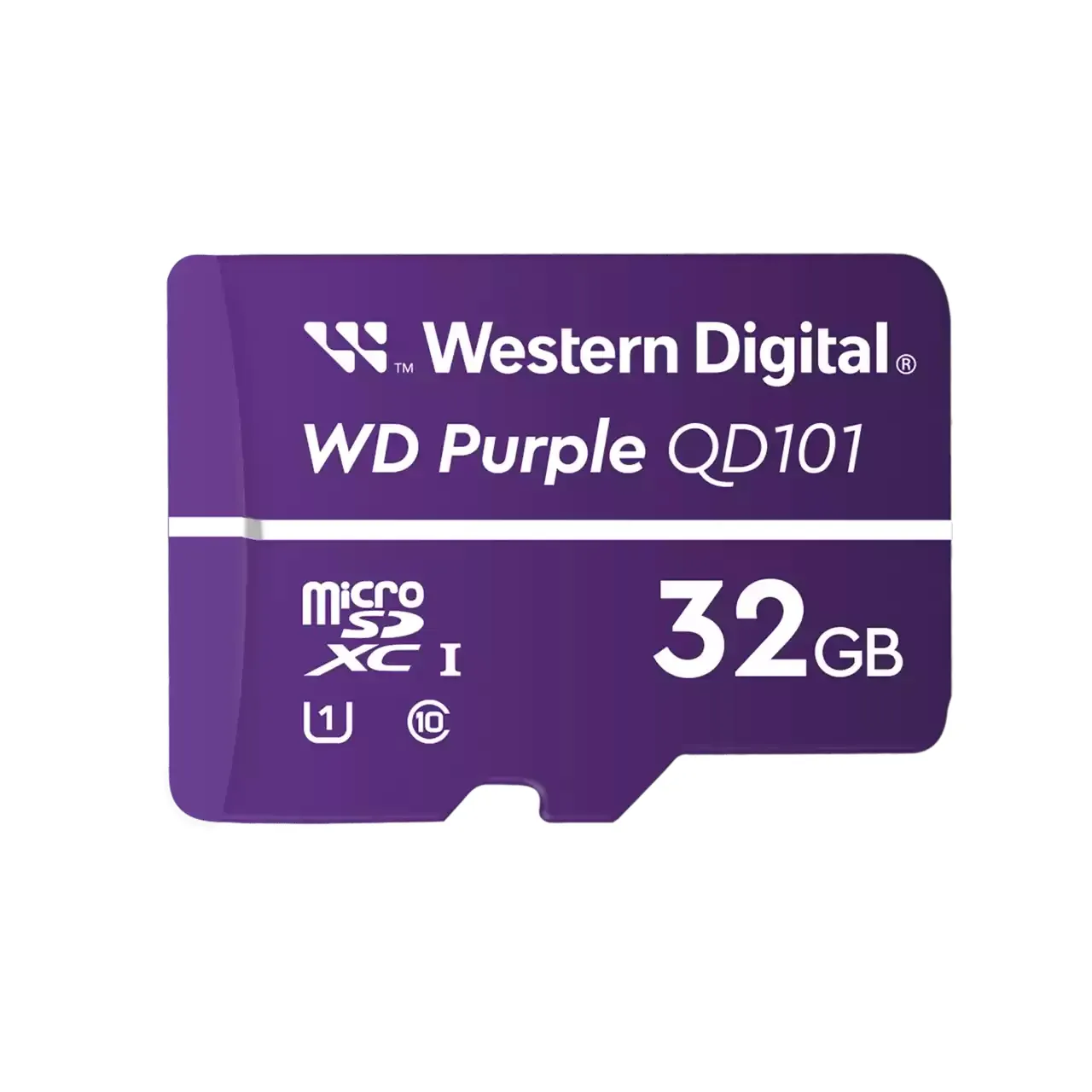 WD Purple SC QD101 32GB, UHS-I Hard Drive for Surveillance
