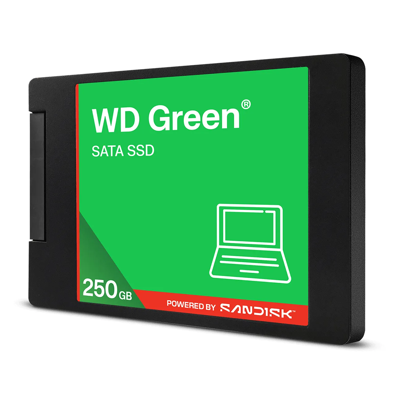 WD Green 250 Gt 2,5" SATA -SSD-levy