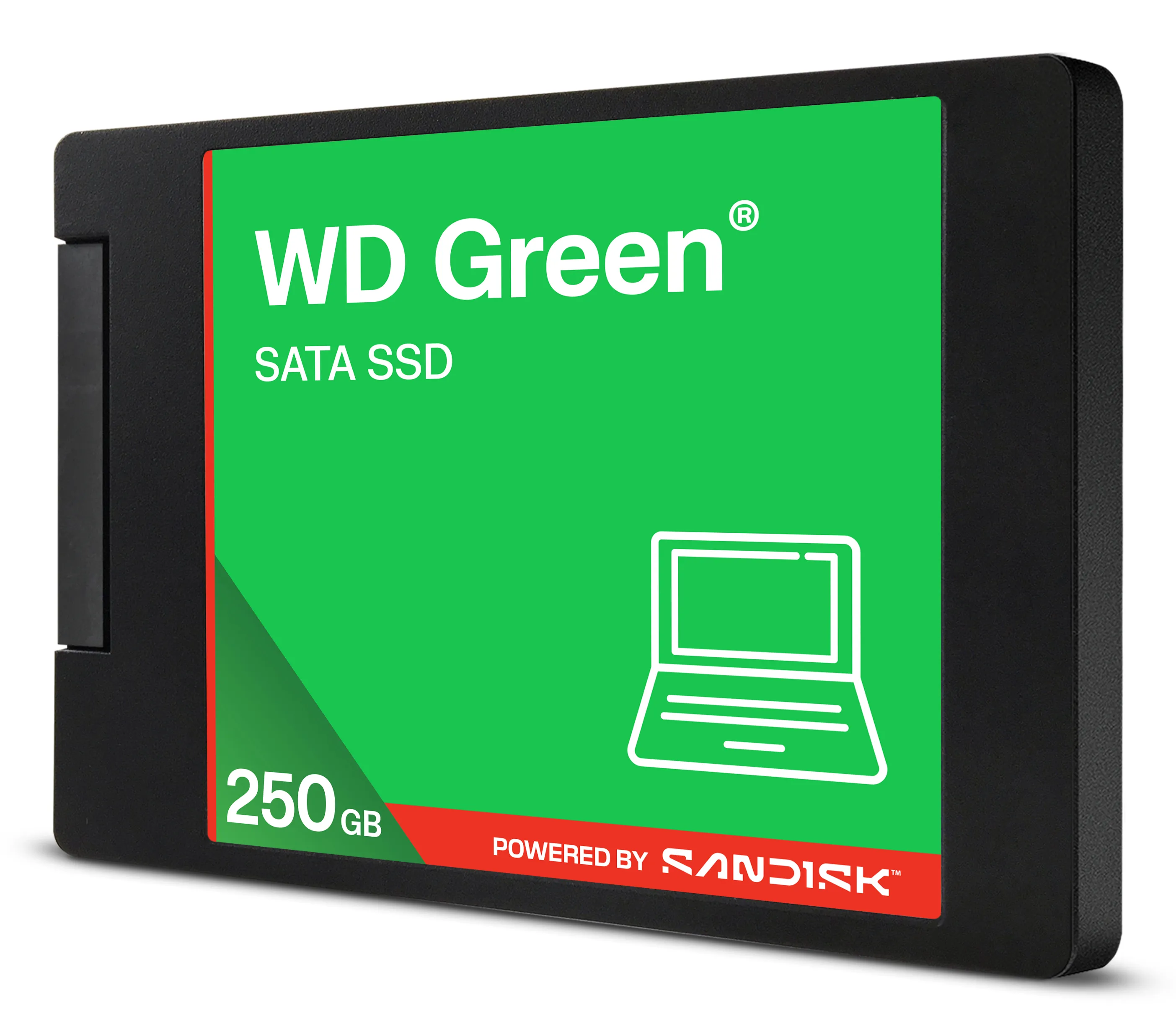 WD Green 250 Gt 2,5" SATA -SSD-levy