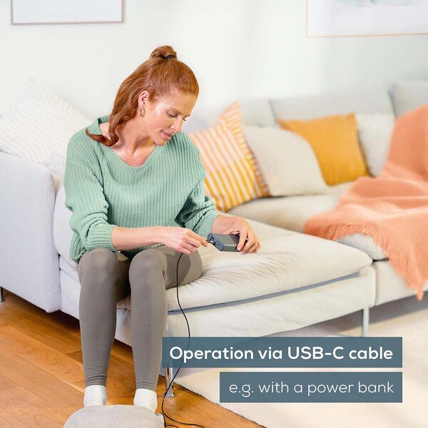 Beurer Jalkahierontalaite ja jalkal&auml;mmitin 2-in-1 FM 28