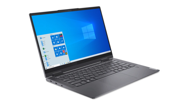 Lenovo Yoga 7 G6 14&quot; R5-5600U, 8 Gt, 512 Gt, Win 10 Home -kannettava, Harmaa