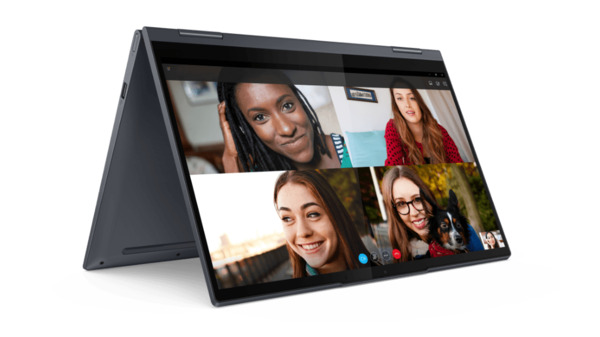 Lenovo Yoga 7 G6 14&quot; R5-5600U, 8 Gt, 512 Gt, Win 10 Home -kannettava, Harmaa