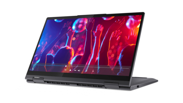 Lenovo Yoga 7 G6 14&quot; R5-5600U, 8 Gt, 512 Gt, Win 10 Home -kannettava, Harmaa